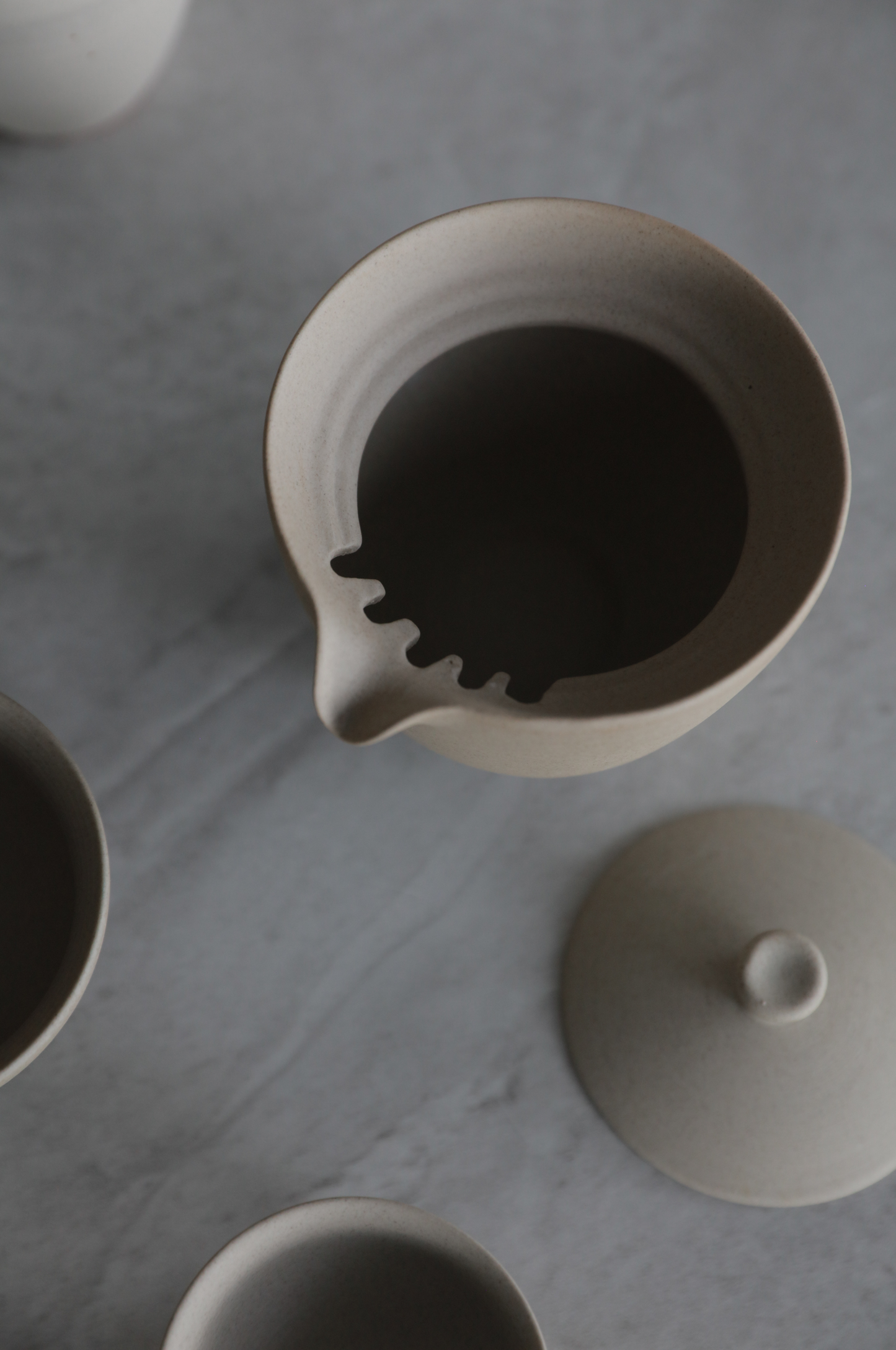 Ceramic Stoneware Minimalist Tea Set