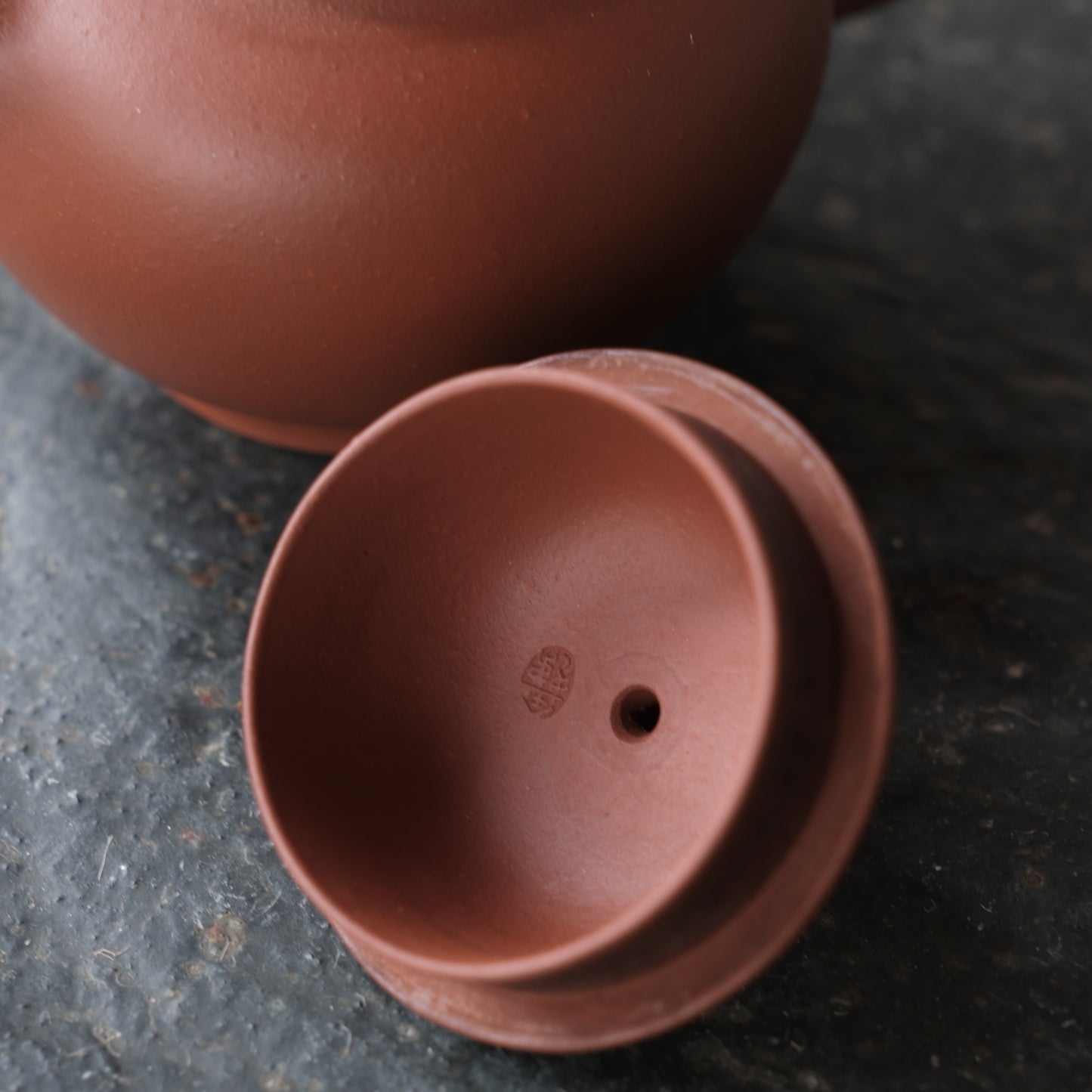 Ball shape Yixing Zisha Gongfu Teapot
